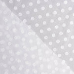 Bordado suíço esferas bordadas branco natural - Ribes y Casals