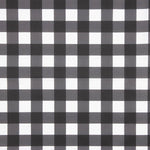 Percal estampado quadrados preto - Ribes y Casals