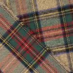 Mouflon Xadrez Camelo, Verde e Vermelho - Ribes y Casals