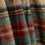 Mouflon Xadrez Camelo, Verde e Vermelho - Ribes y Casals