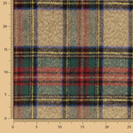 Mouflon Xadrez Camelo, Verde e Vermelho - Ribes y Casals