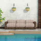 Lona Exterior Teflon Listra Castanha Pequena - Ribes y Casals