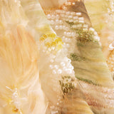 Pedraria Tule Branca Floral Tons Naturais - Ribes y Casals