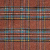 Mouflon Xadrez Telha e Azul Petróleo - Ribes y Casals