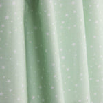 Percal estampado Mini Estrelas Verde Suave - Ribes y Casals