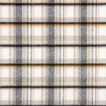 Mouflon Xadrez Branco, Cinza e Mostarda - Ribes y Casals