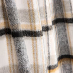 Mouflon Xadrez Branco, Cinza e Mostarda - Ribes y Casals