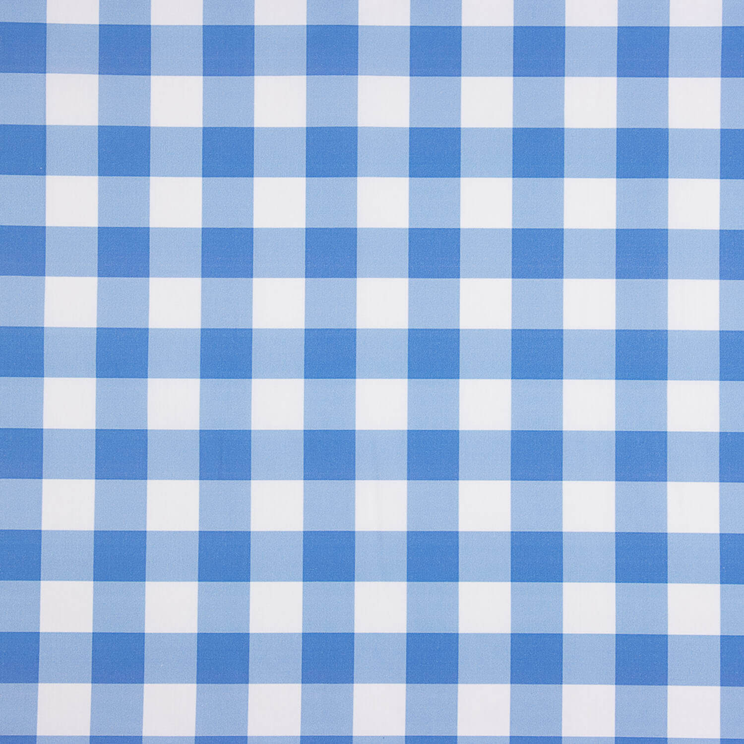 Percal estampado quadrados azuis - Ribes y Casals