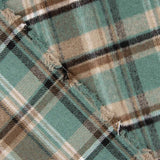 Mouflon Xadrez Verde Canard e Bege - Ribes y Casals