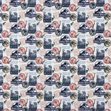 Popeline Licença Jurassic World Novo - Ribes y Casals