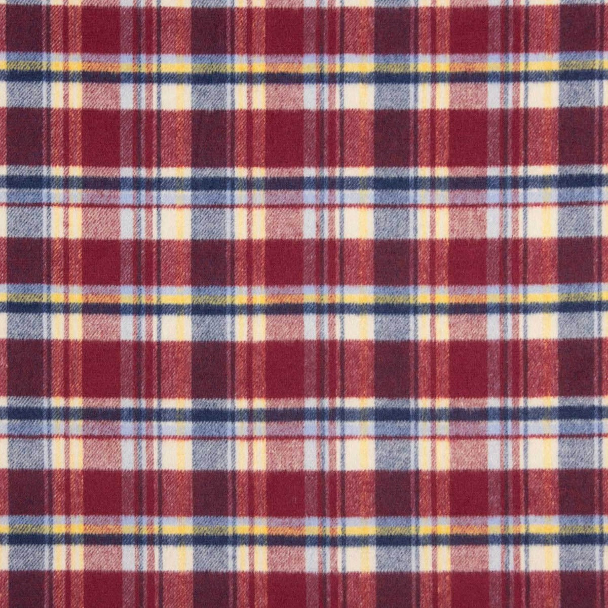 Mouflon Xadrez Bordô, Azul e Branco - Ribes y Casals