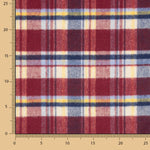 Mouflon Xadrez Bordô, Azul e Branco - Ribes y Casals