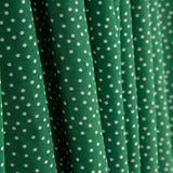 Viscose Mini Dots Green - Ribes y Casals
