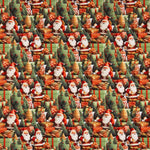 Popeline Algodão Natal Papai Noel - Ribes y Casals