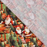 Popeline Algodão Natal Papai Noel - Ribes y Casals