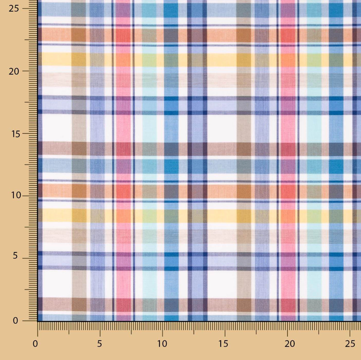 Popline para Camisa Xadrez  Oban - Ribes y Casals