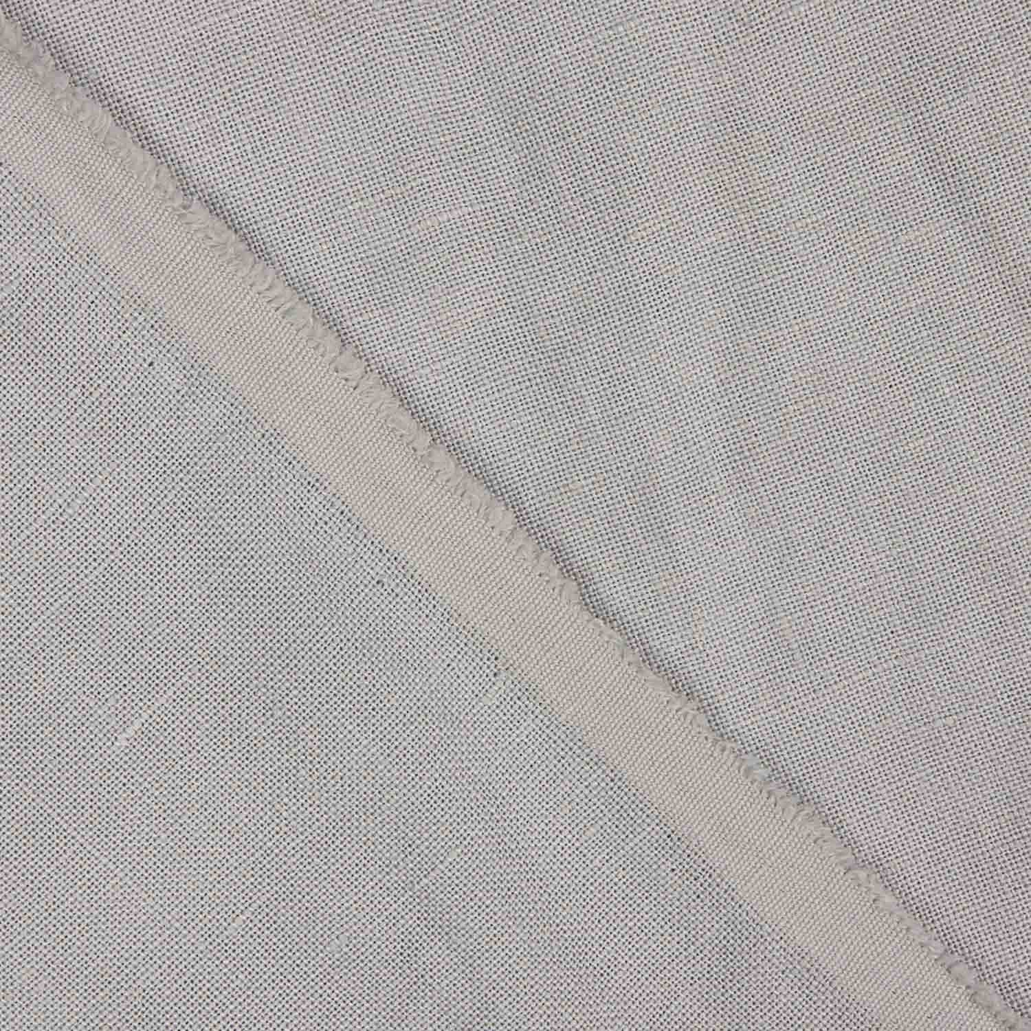 Linho 100% cinzento – Largura 300 cm - Ribes y Casals
