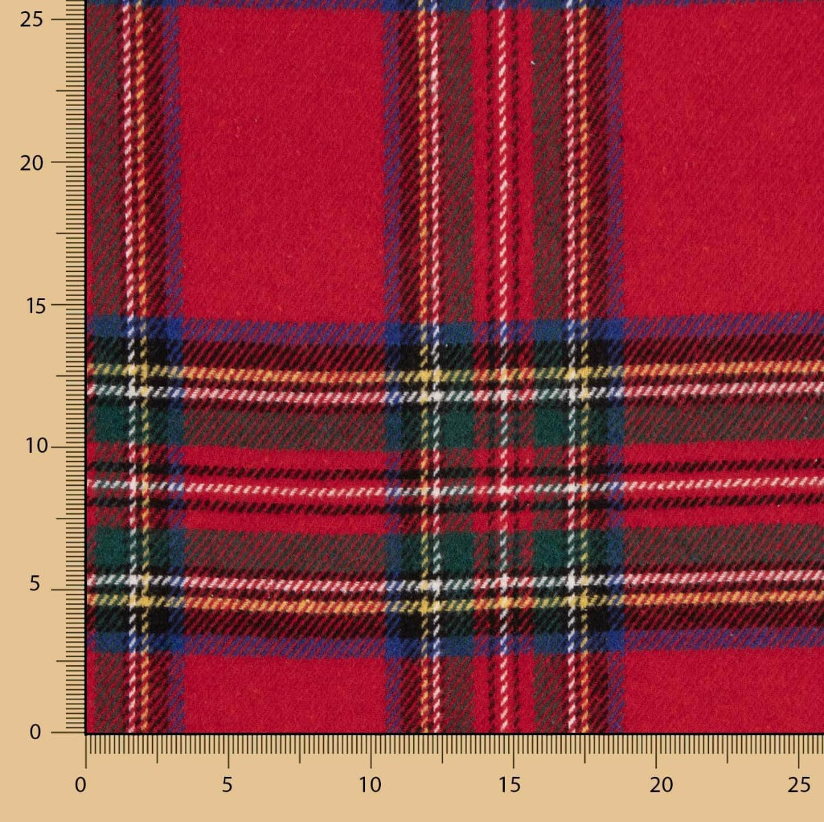 Mouflon Xadrez Tartan Vermelho Escocês - Ribes y Casals
