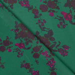 Voile Viscose Rose Cascade Green - Ribes y Casals