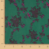 Voile Viscose Rose Cascade Green - Ribes y Casals