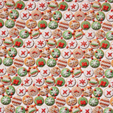 Popeline Algodão Natal Cookies - Ribes y Casals