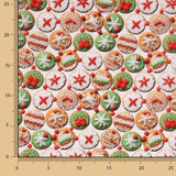 Popeline Algodão Natal Cookies - Ribes y Casals