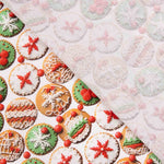 Popeline Algodão Natal Cookies - Ribes y Casals