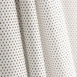 Popeline de algodão Micro Geo Preto - Ribes y Casals