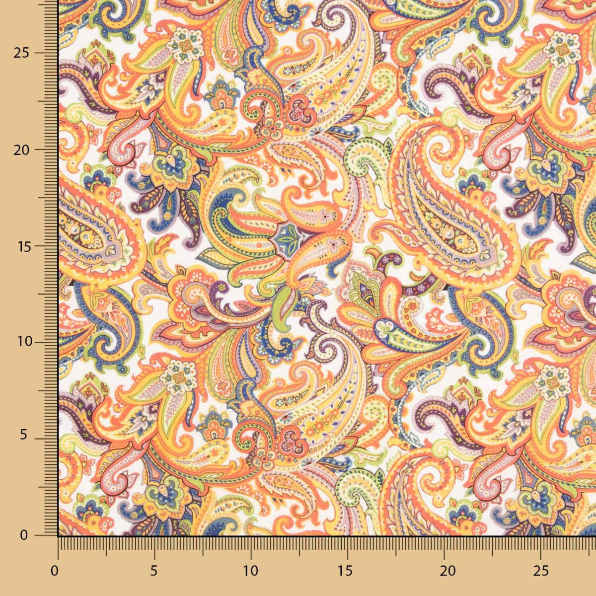 Batiste Algodão Caxemira Margot - Ribes y Casals