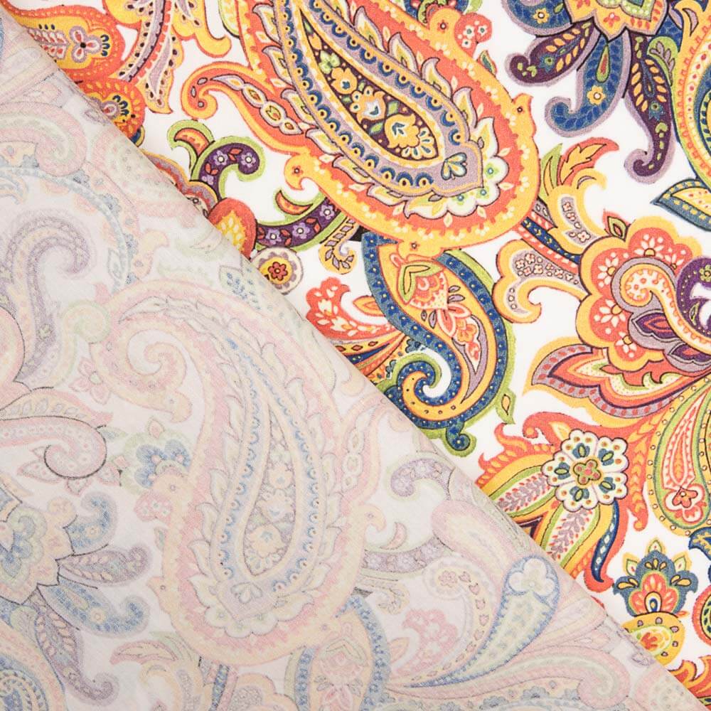 Batiste Algodão Caxemira Margot - Ribes y Casals