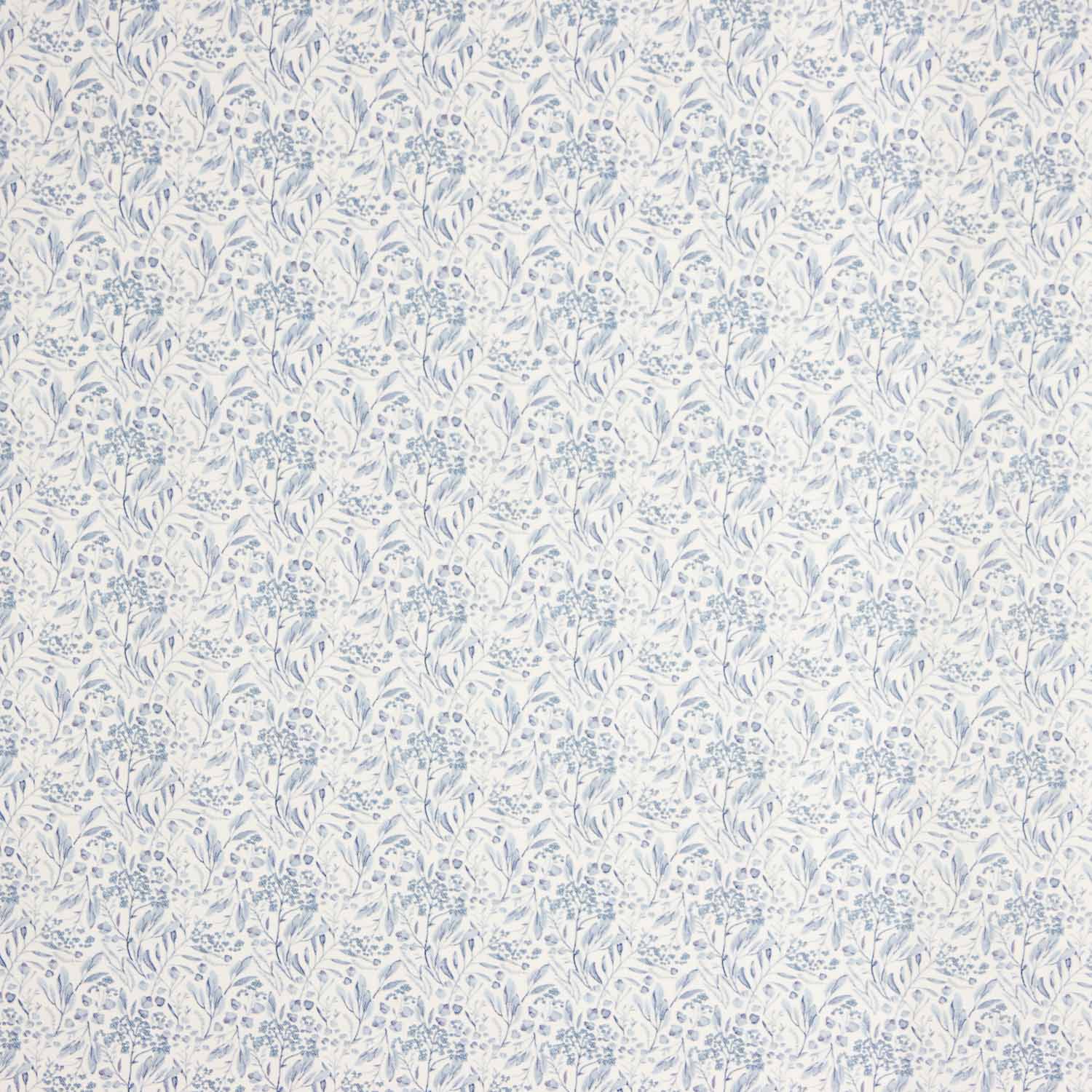 Popeline de algodão floral Blue Garden - Ribes y Casals