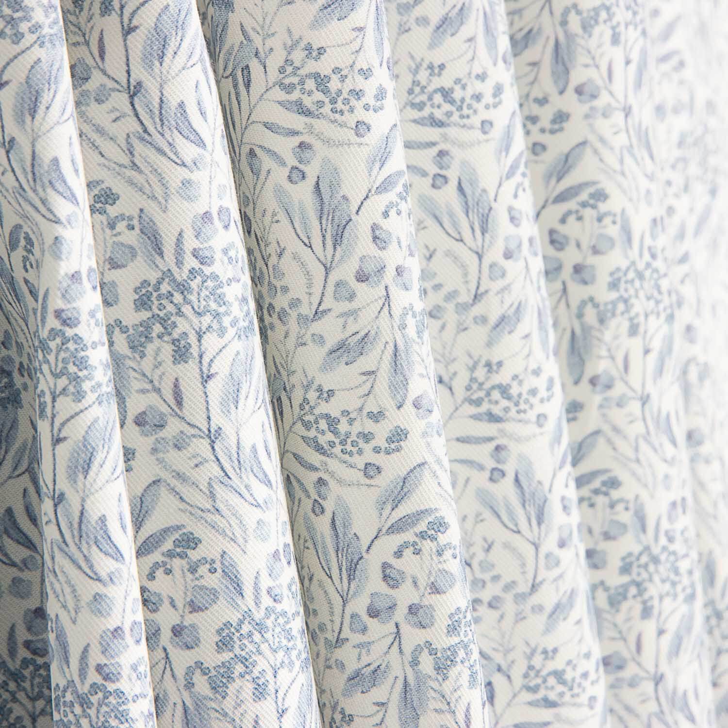 Popeline de algodão floral Blue Garden - Ribes y Casals