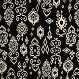 Viscose Bambula Estampada Ikat Nocturno - Ribes y Casals