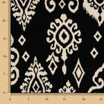 Viscose Bambula Estampada Ikat Nocturno - Ribes y Casals