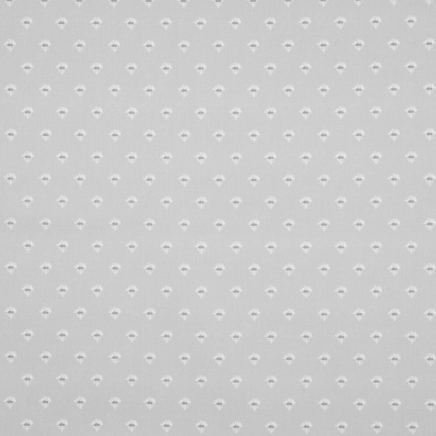 Percal estampado brócolos cinza - Ribes y Casals