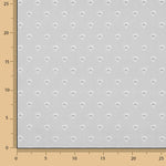 Percal estampado brócolos cinza - Ribes y Casals