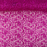 Renda Rosa Magenta com Lantejoulas Mini - Ribes y Casals