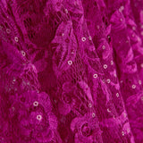 Renda Rosa Magenta com Lantejoulas Mini - Ribes y Casals