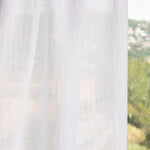 Voile Linho Cortina Branco - Ribes y Casals