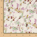 Viscose e Linho Estampado Floral Artístico - Ribes y Casals