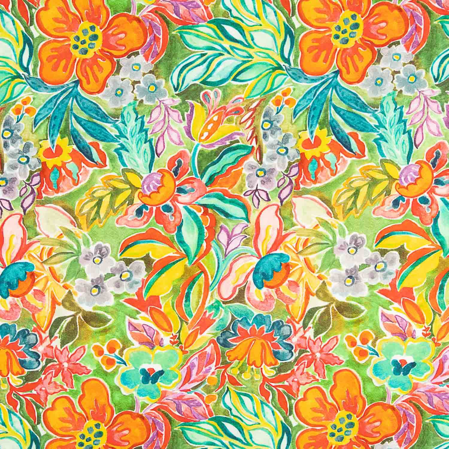 Viscose Crepe Estampada Jardim Boémio - Ribes y Casals