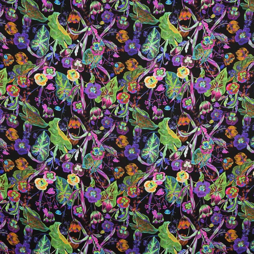 Crepe Viscose Flores Giselle - Ribes y Casals