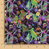 Crepe Viscose Flores Giselle - Ribes y Casals