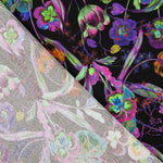 Crepe Viscose Flores Giselle - Ribes y Casals