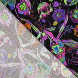 Crepe Viscose Flores Giselle - Ribes y Casals