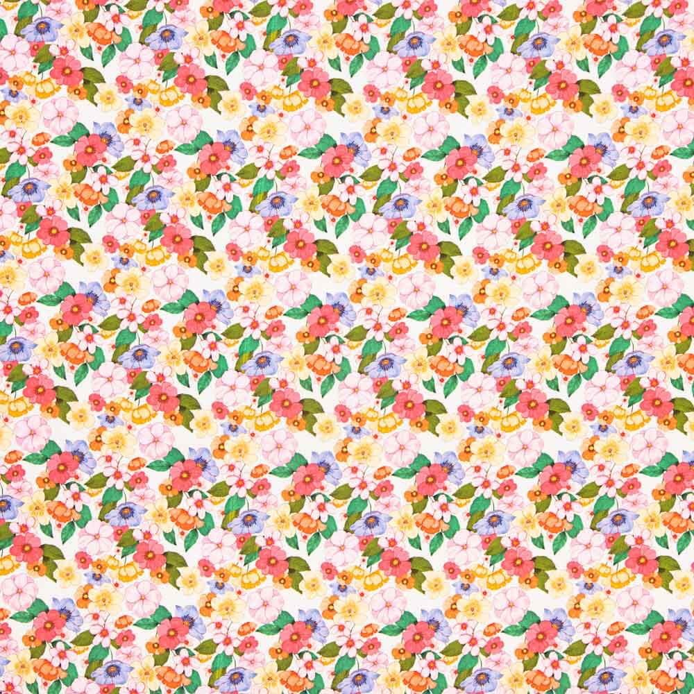 Viscose Flores Romane - Ribes y Casals