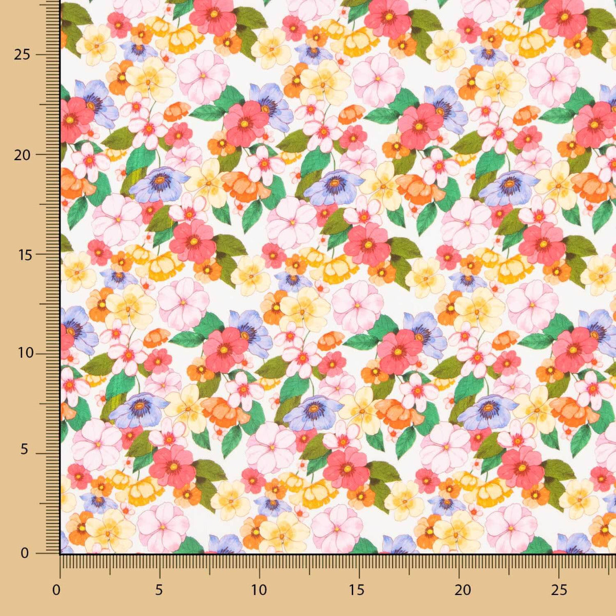 Viscose Flores Romane - Ribes y Casals