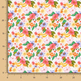 Viscose Flores Romane - Ribes y Casals