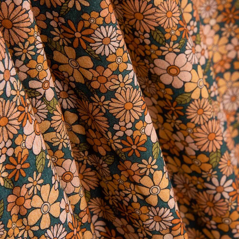 Viscose Flores Rosalie - Ribes y Casals