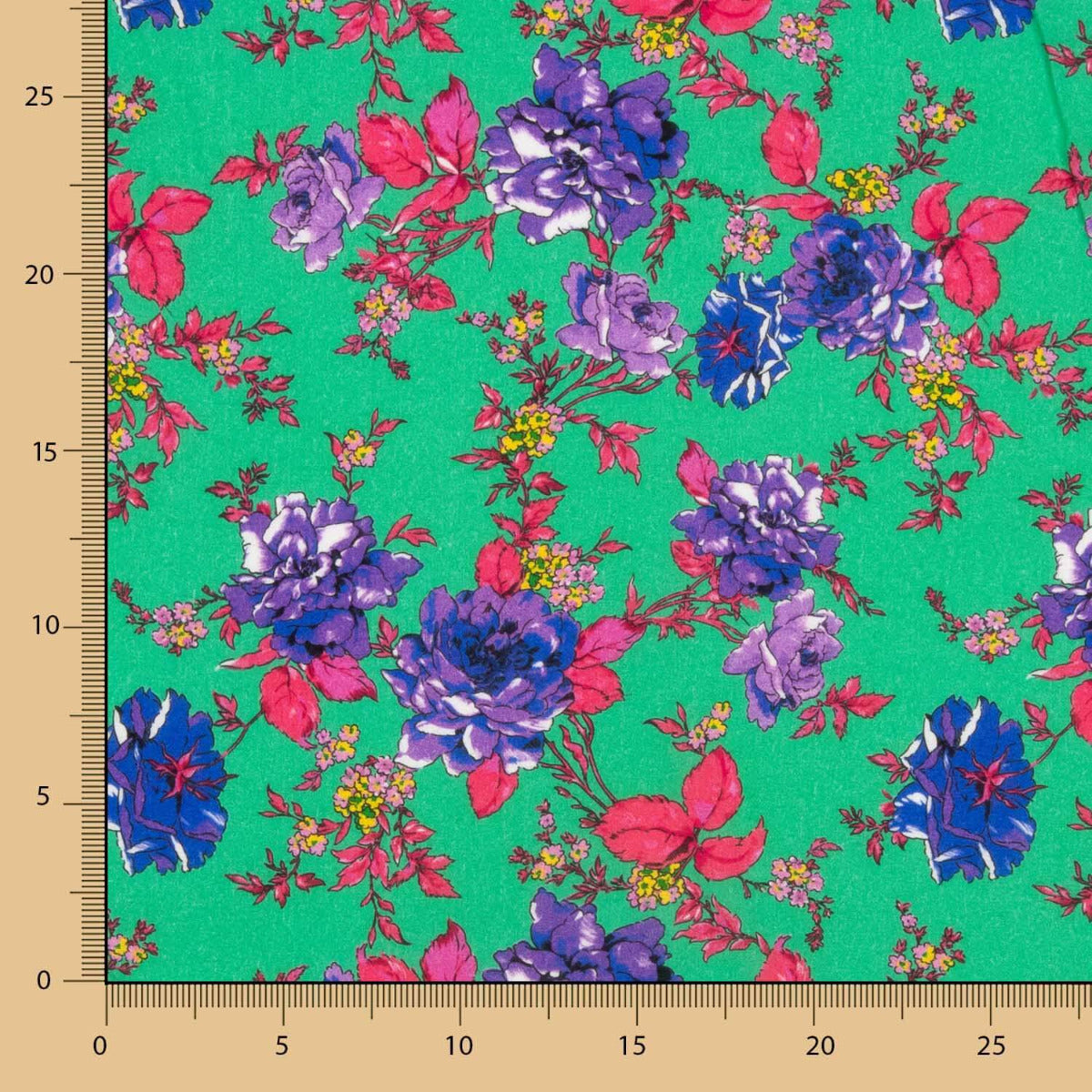 Viscose Flores Sandrine - Ribes y Casals